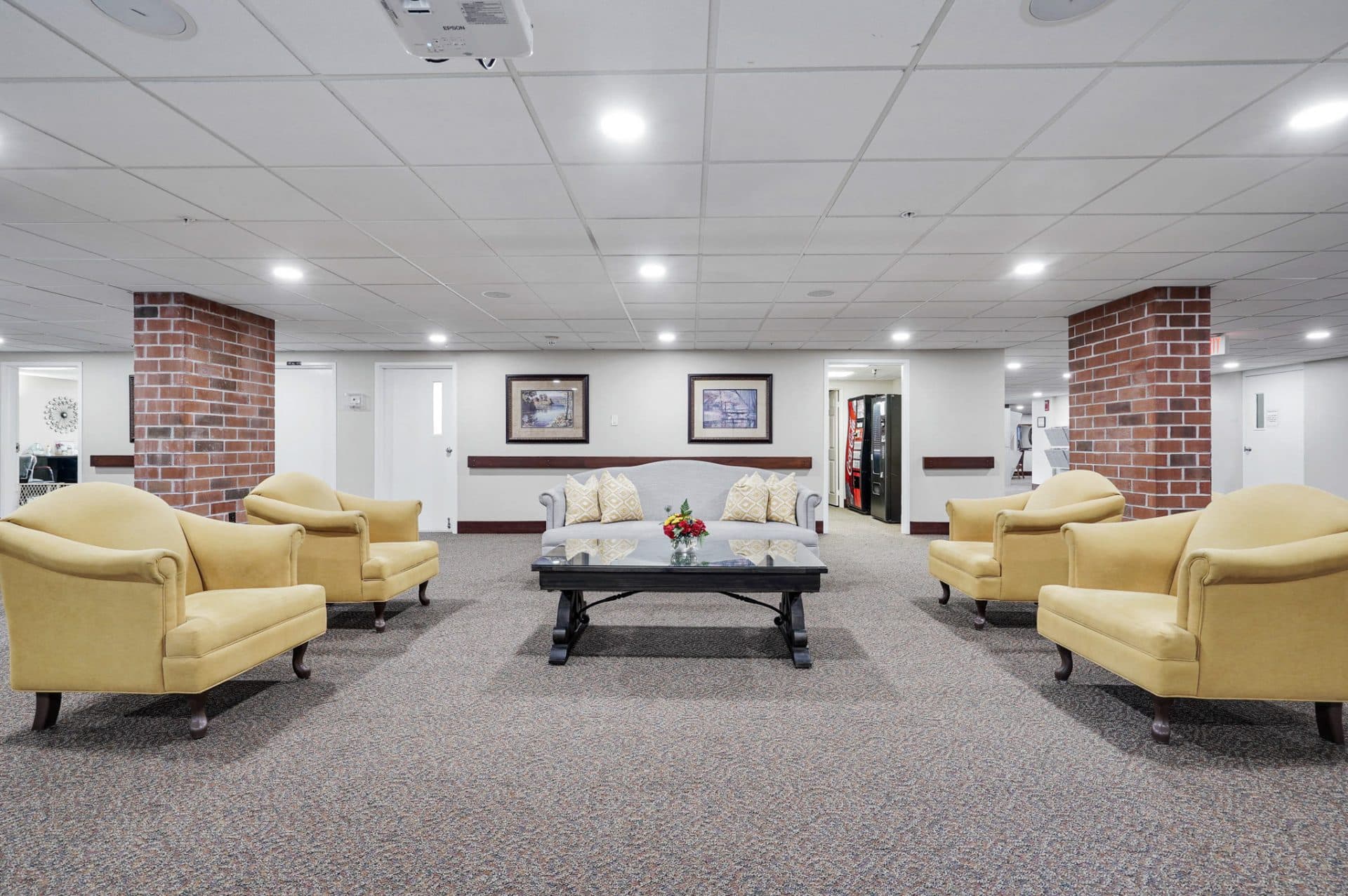 Brownsboro Park reception and common area